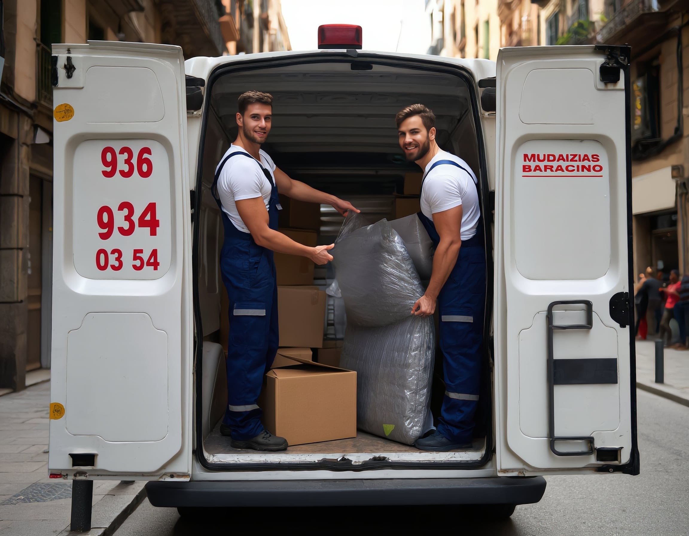 Mudanzas rápidas económicas en Cabrera de Mar 