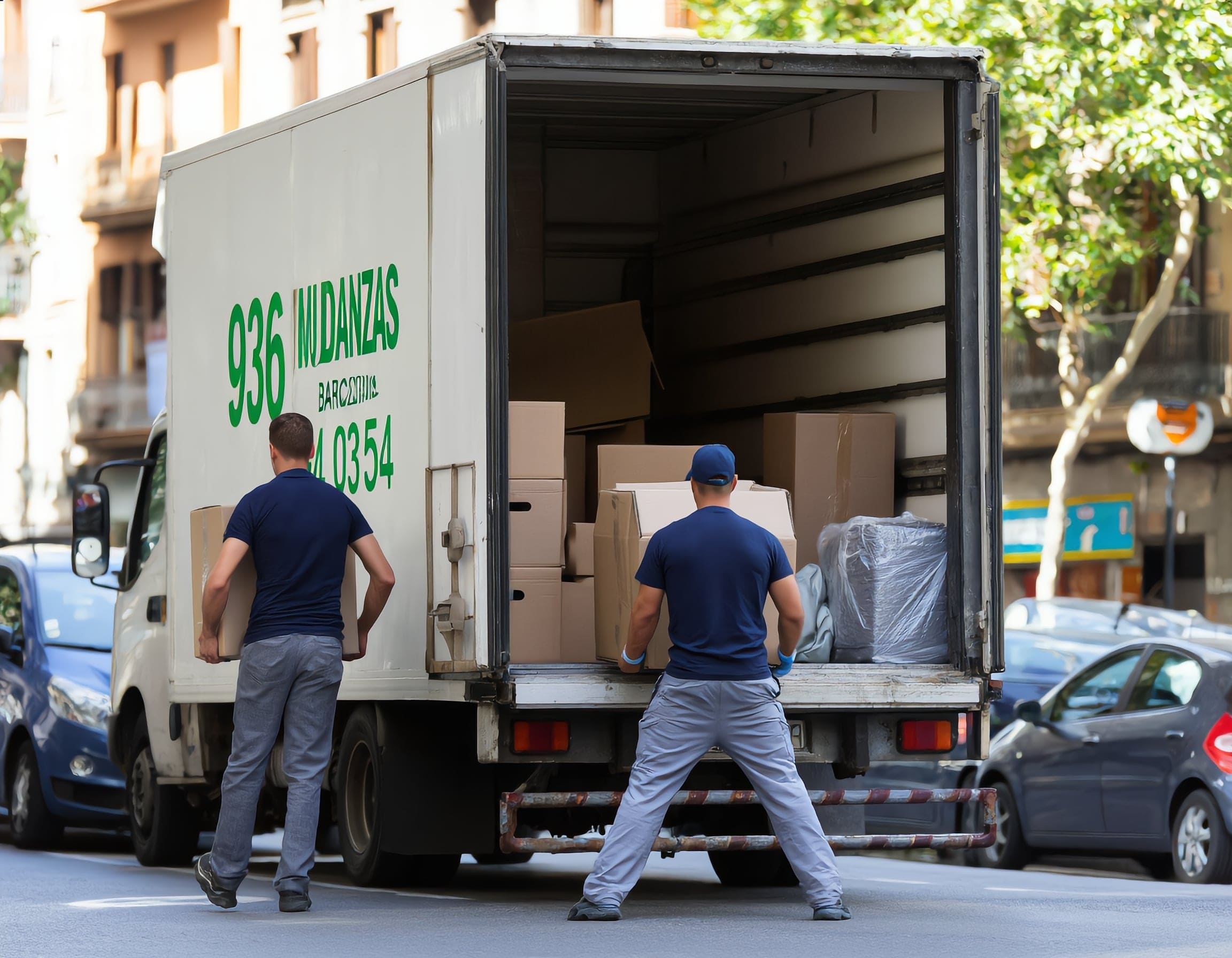 Mudanzas rápidas económicas en Castellbell i el Vilar 